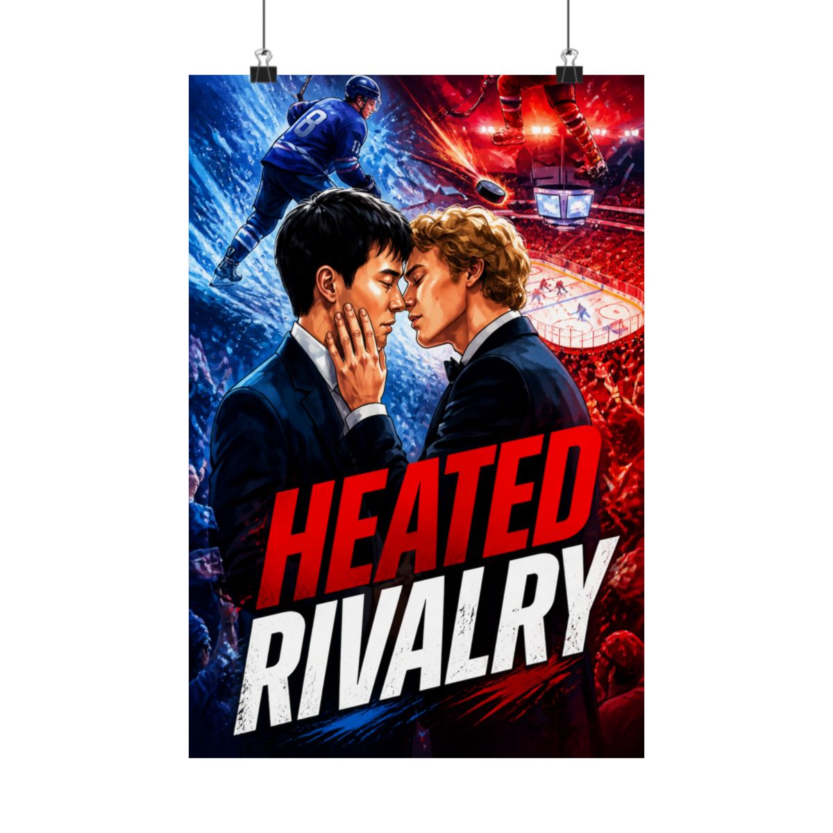 Heated Rivalry tv show poster - alternate angle 5, merchandise