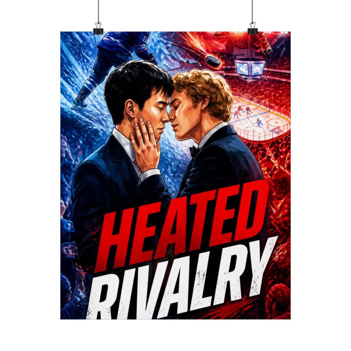 Heated Rivalry tv show poster - alternate angle 4, merchandise